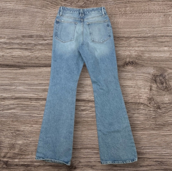 Good American Good Classic Slim Bootcut Jeans Womens Sz 26 - Picture 7 of 11